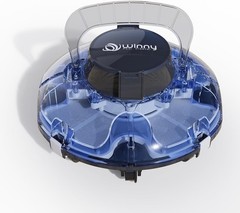 Cordless Robotic Auto Pool Vacuum Cleaner, Self-Parking, 650 Sq.Ft, 80 Min, LBB