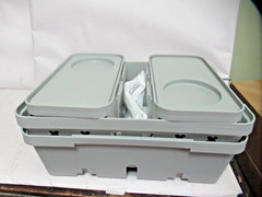 UPGRADE 2-Pack POOLSIDE STORAGE BASKET YC-020 5.3 L X 7.7W X11.6 H