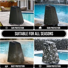 Robotic Swimming Pool Cleaner Caddy Cover Outdoor Waterproof Protector Universal