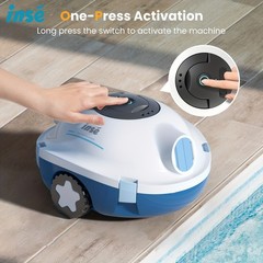 New Smart Pool Cleaning Robot -Say Goodbye to Manual Cleaning! INSE Cordless Poo