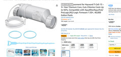 T-15 Salt Cell Replacement for Hayward W3T-CELL-15 3+ Year Titanium 40000 Gal