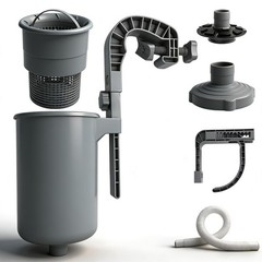 Pool Skimmer Above Ground Wall Mount Surface Debris Filter Heavy Duty ABS