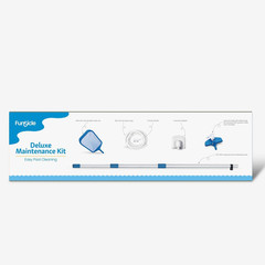 Deluxe Maintenance Kit, above Ground Swimming Pool Cleaning, Includes Vacuum, Sk