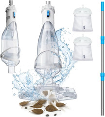 Inokraft Pool Vacuum for above Ground Pool, Cordless Pool Vacuum for Inground Po