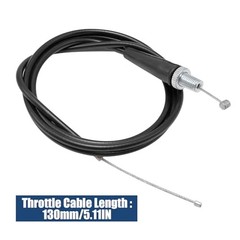 7/8 Inch 22mm Twist Throttle Cable (50 inches) Handle Kit Replacement for