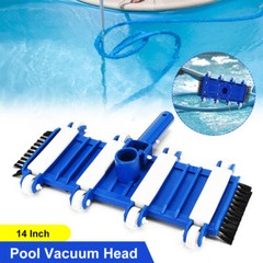 New 14&Prime; in-ground Swimming Pool Vacuum Head with Bottom Brush and Side Brush USA