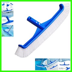 Pool Brush – 17&Prime; Pool Brush Head for Cleaning Pool Walls, Curved Ends High-Ef…