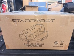 Starrybot Cordless Robotic Pool Cleaner, Portable Swimming Robotic Pool Vacuum