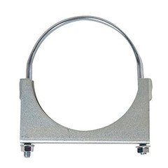 U Bolt Clamp Muffler Exhaust Clamp Saddle Style Heavy duty – Zinc Plated 4 inch