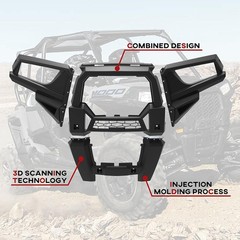 Front Fascia for Polaris RZR XP 1000 / RZR XP4 1000 2014-2018, Front Grill