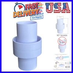1.5&Prime; Pool Cleaner Hose and Vacuum Hose Connector Adapter Replacement For Hayw…