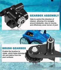 Tune Up Kit R0995100 Fit for Polaris Quattro P40 P4000 Pool Cleaner w/GearBoxs