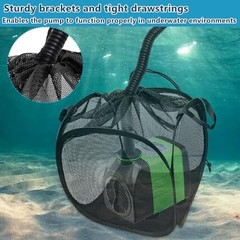 2Pcs Pop Up Pond Filter Bag 7inch Stainless Steel Wire Water Pump 7in-2Pcs