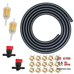 1/4 Fuel Line 1/4 Inch Fuel Hose 10FT 6MM 4AN NBR Fuel Line For Small Engines