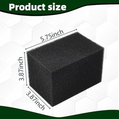 2-Pack Intake Air Pre Filters,Fits Polaris Ranger 400 500 700 800 900 2×4 4×4