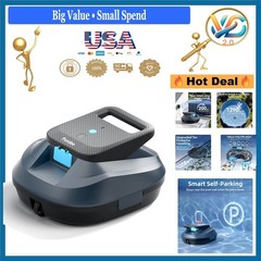 2026 X2 Robotic Pool Vacuum Cordless Cleaner 200-Minutes Runtime
