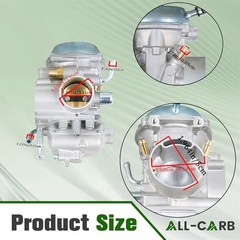 Carburetor with Intake Boot Replacement for Polaris Sportsman 700 2002 2003