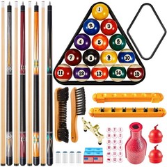 Liliful Pool Table Accessories Billiards Accessories Billiard Pool Balls with…