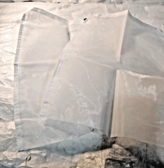 4Pcs Pool Vacuum Replacement Mesh Bag, Pool Leaf Vacuum Net Bag Fine Mesh