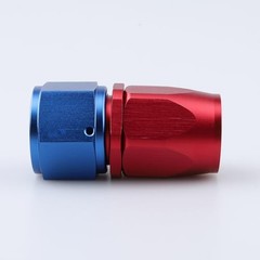 -10 AN Straight Swivel Hose End Fitting Aluminum Red 10AN Straight – Red/Blue