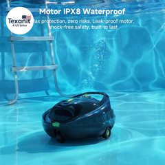 PF1 Cordless Pool Vacuum Cleaner Robot for Daily Pool Maintenance, Floor Only Cl