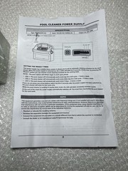 9995672-US-ASSY, Pool Cleaner Power Supply For Dolphin, Open Box