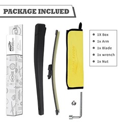 Rear Wiper Arm & Blade Kit,Exact-Fit Replacement for Ford Expedition 16-17