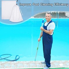 13.8×9 Inch Fine Mesh Bag Swimming Pool Vacuum Leaf Eater Catcher, 6 Pack