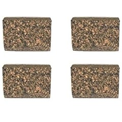 4 Pack Cork Pod Shoes for Hayward® Navigator Vinyl Pool Cleaner AXV413P, SE…