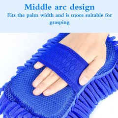 Car Wash Microfiber Car Washer Sponge Cleaning Car Detailing Washing Gloves