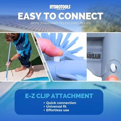 Easy-Clean Hydrotools Pool Brush Head – 12.5-Inch for Inground & Above Ground