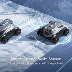 BUBLUE Bubot 500P Cordless Robotic Pool Cleaner Vacuum New Open Box 140 Min