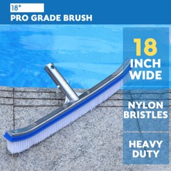 Pool Brush Head for Cleaning Pool Wall, Inground/Above Ground Pool Scrub Brushes