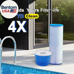 40 Pack Pool Skimmer Socks for Filters Baskets/Hot Tub Filter, Works Perfect wit