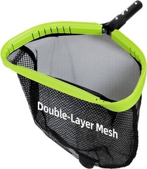 Effortless Pool Cleaning with Aluminum Leaf Skimmer – 17.5 in Double-Layer
