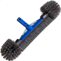 20&Prime; Pool Brush Head with Reinforced Aluminum Bracket – Wall & Floor Cleaner H…