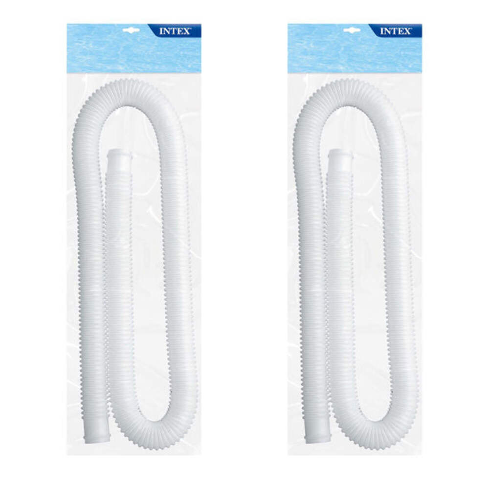2 PACK Intex 1-1/4 inch Accessory Hose Above Ground Pool Pump Replacement 1.25&Prime;