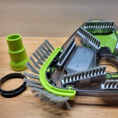 Sepetrel Pool Vacuum Head with Side Brush & Universal Rotatable Hose Adapter