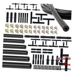 6PCS 5Ft Silicone Vacuum Hose Automotive Kit – ID 94PCS