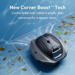 (2026 New) Bubot 300P Cordless Pool Vacuum for Above Ground Pool, Robotic Pool C