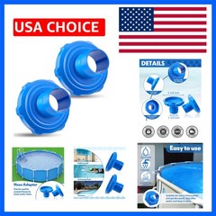 2 Pcs Pool Vacuum Hose Adapter Above Ground Pool Skimmer Vacuum Hose Connecto…