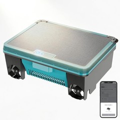 Over-Ground Robotic Pool Cleaner,APP Support, Solar Powered & Battery-Powered…