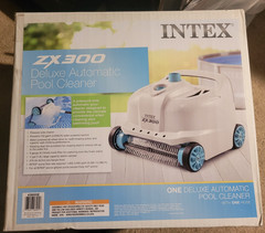 INTEX ZX300 700 GAL/HR ABOVE GROUND DELUXE AUTOMATIC POOL CLEANER W/21 FT HOSE