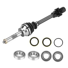 Front CV Axle & Wheel Bearing Kit for Polaris 2000-2002 1*Front Axle+bearings