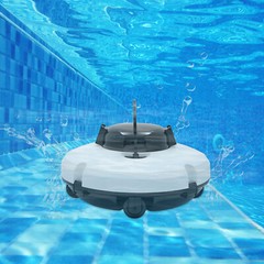 Robotic Cordless Swimming Pool Vacuum Cleaner Swimming Pool Cleaning Machine