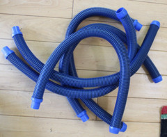 LOT OF 5 Blue Black Hayward Genuine 1m POOL VACCUM Hose Navigator V-Flex PoolVac