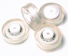 Pentair Rainbow (R201558) Ball Bearing Vacuum Wheel and Race Assembly – Set of 4