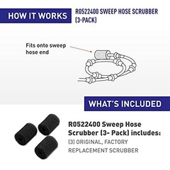 Polaris Genuine Parts R0522400 Sweep Hose Scrubber Replacement
