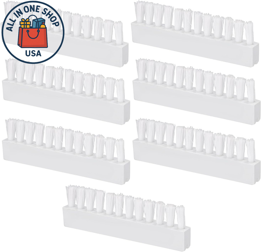 Pool Vacuum Head Brush Replacement Set, Universal Fit 7-Piece