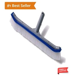 HYDROTOOLS Pool Brush Head for Inground & Above Ground Pools | EZ Clip Compat…